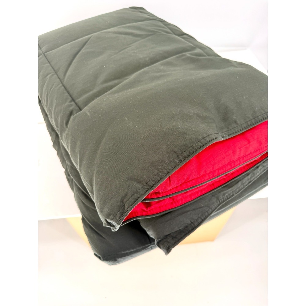 Bare Home Reversible Queen Oversized Down Alternative Comforter Bedding Black Re